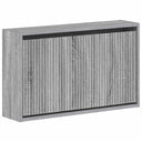 vidaXL Wandgemonteerde Schoenenkast ARNHEM 71 x 17 x 43 cm Wit