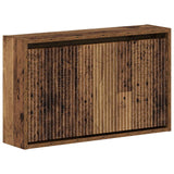 vidaXL Wandgemonteerde Schoenenkast ARNHEM 71 x 17 x 43 cm Wit