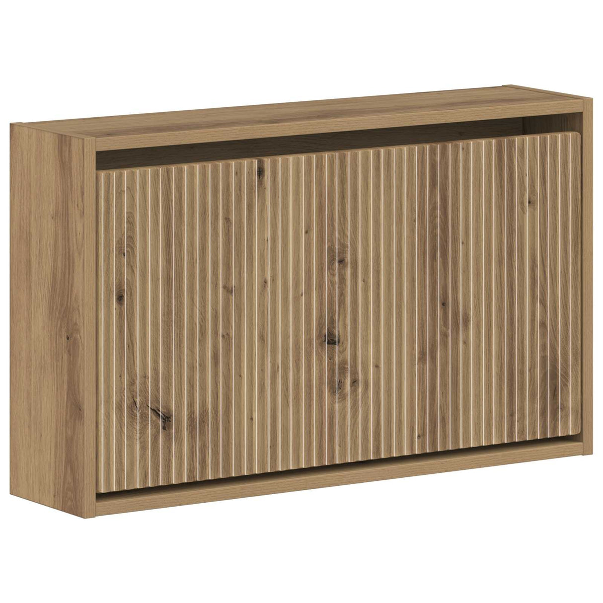 vidaXL Wandgemonteerde Schoenenkast ARNHEM 71 x 17 x 43 cm Wit