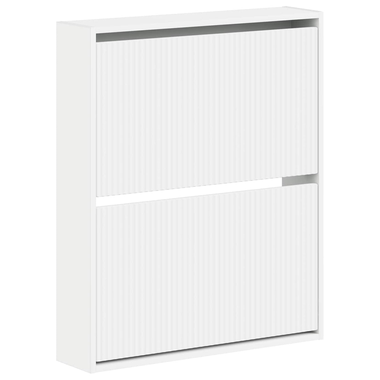 vidaXL Wandgemonteerde Schoenenkast ARNHEM 71 x 17 x 86 cm Wit