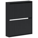 vidaXL Wandgemonteerde Schoenenkast ARNHEM 71 x 17 x 86 cm Wit