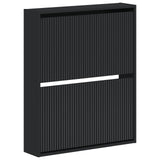 vidaXL Wandgemonteerde Schoenenkast ARNHEM 71 x 17 x 86 cm Wit