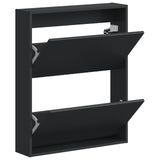 vidaXL Wandgemonteerde Schoenenkast ARNHEM 71 x 17 x 86 cm Wit