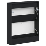 vidaXL Wandgemonteerde Schoenenkast ARNHEM 71 x 17 x 86 cm Wit