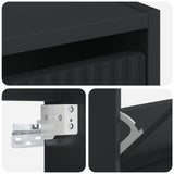 vidaXL Wandgemonteerde Schoenenkast ARNHEM 71 x 17 x 86 cm Wit