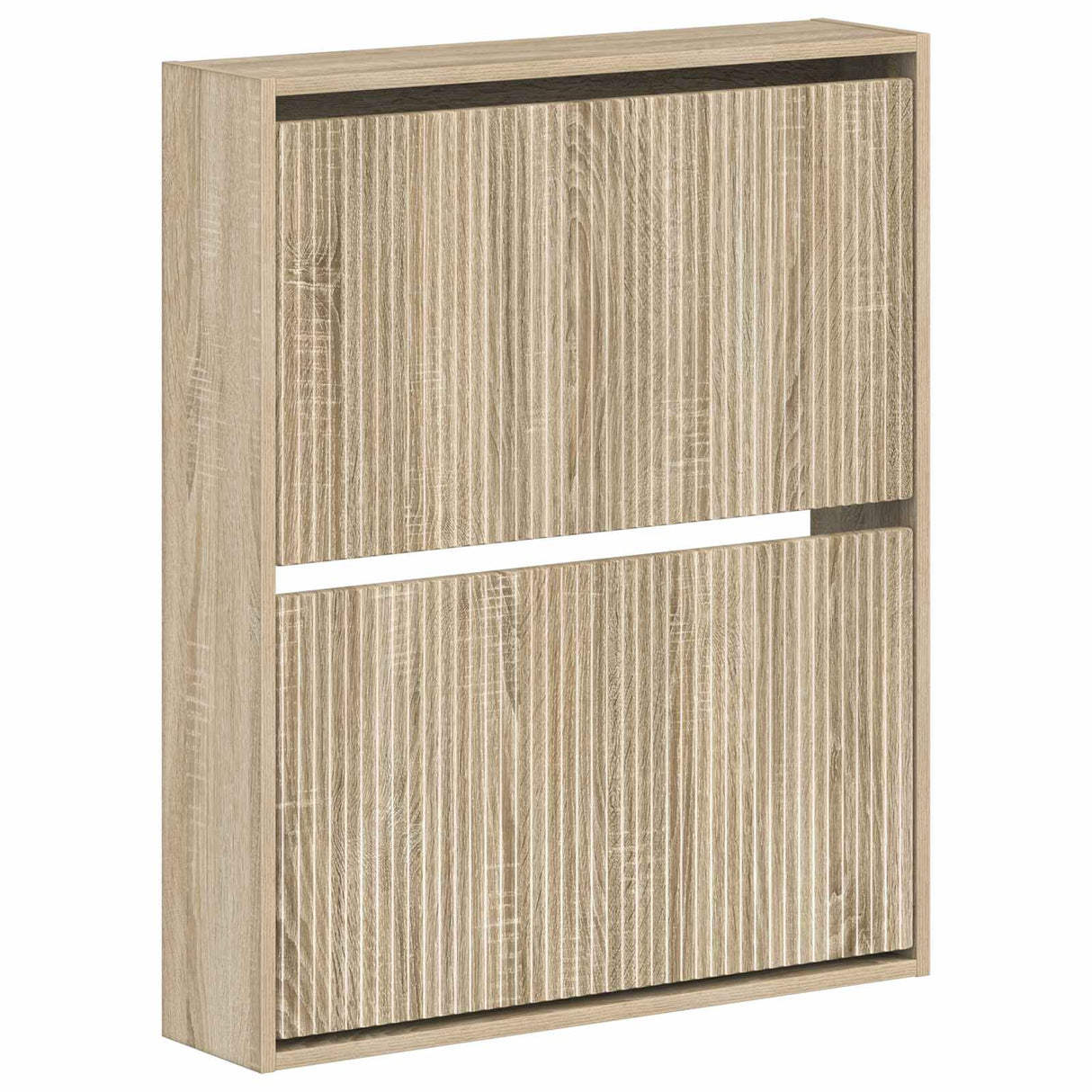 vidaXL Wandgemonteerde Schoenenkast ARNHEM 71 x 17 x 86 cm Wit