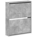 vidaXL Wandgemonteerde Schoenenkast ARNHEM 71 x 17 x 86 cm Wit