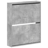 vidaXL Wandgemonteerde Schoenenkast ARNHEM 71 x 17 x 86 cm Wit