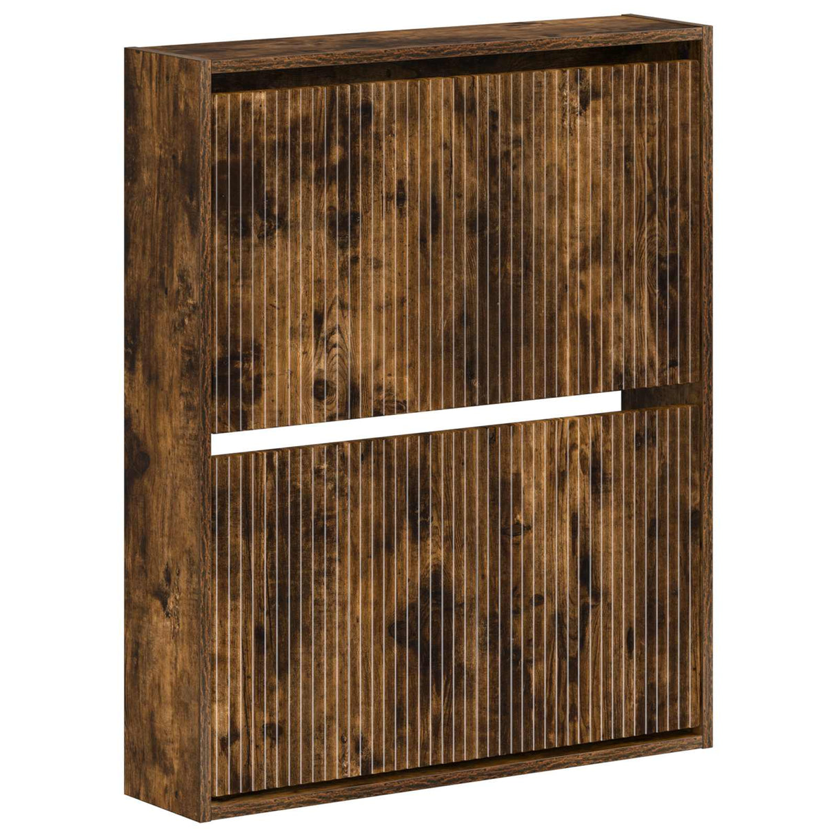 vidaXL Wandgemonteerde Schoenenkast ARNHEM 71 x 17 x 86 cm Wit