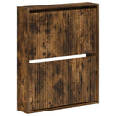 vidaXL Wandgemonteerde Schoenenkast ARNHEM 71 x 17 x 86 cm Wit