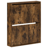 vidaXL Wandgemonteerde Schoenenkast ARNHEM 71 x 17 x 86 cm Wit