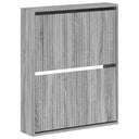 vidaXL Wandgemonteerde Schoenenkast ARNHEM 71 x 17 x 86 cm Wit
