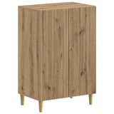 vidaXL Schoenenkast ARNHEM 59,5 x 39,5 x 90 cm Bewerkt hout Wit