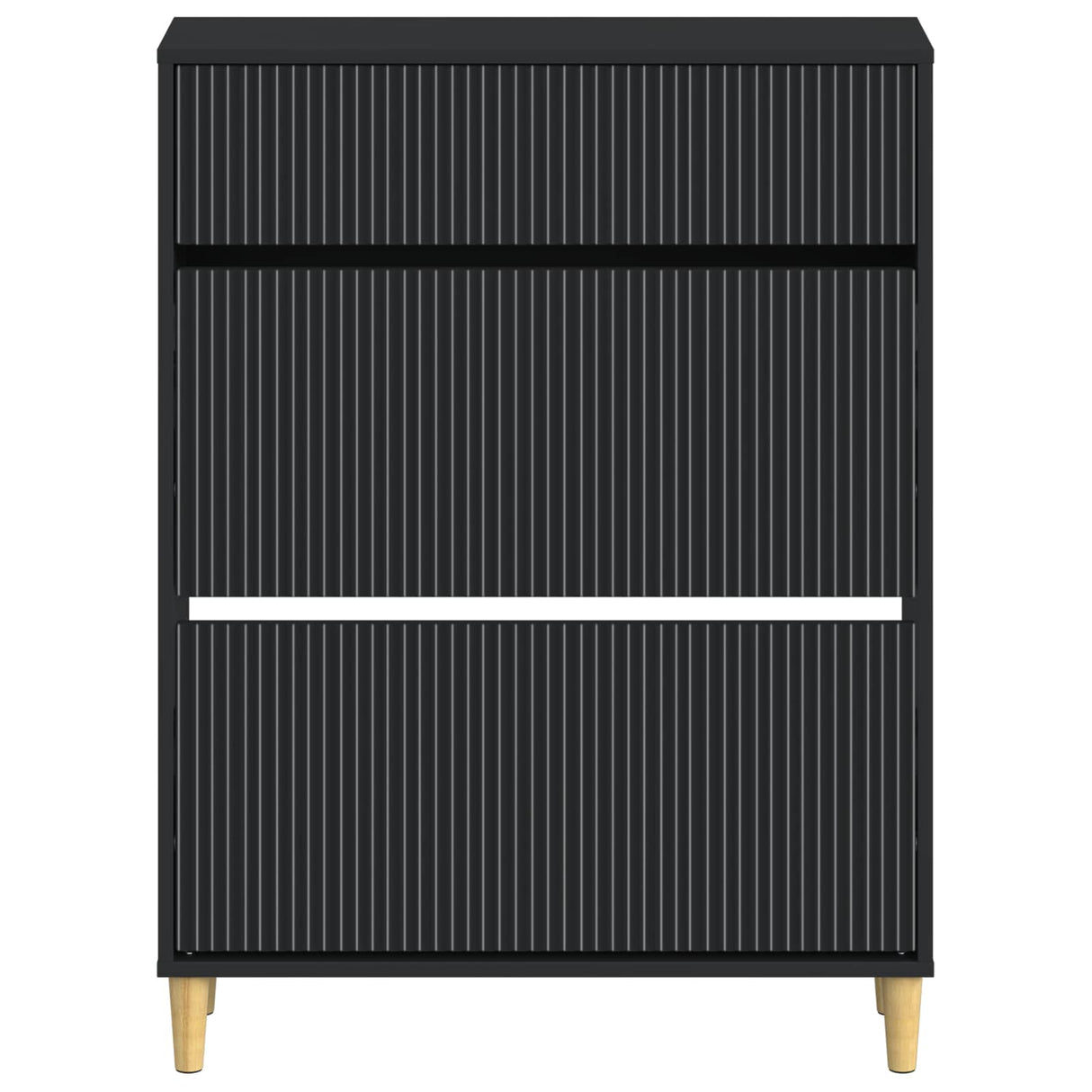 vidaXL Schoenenkast ARNHEM 78 x 24 x 103 cm Bewerkt hout Wit