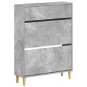 vidaXL Schoenenkast ARNHEM 78 x 24 x 103 cm Bewerkt hout Wit