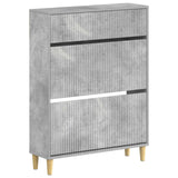 vidaXL Schoenenkast ARNHEM 78 x 24 x 103 cm Bewerkt hout Wit