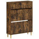 vidaXL Schoenenkast ARNHEM 78 x 24 x 103 cm Bewerkt hout Wit
