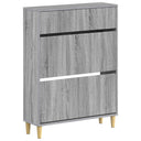 vidaXL Schoenenkast ARNHEM 78 x 24 x 103 cm Bewerkt hout Wit