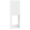 vidaXL Toiletkast ARNHEM Wit 66 x 25,5 x 190 cm Bewerkt hout