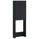 vidaXL Toiletkast ARNHEM Wit 66 x 25,5 x 190 cm Bewerkt hout
