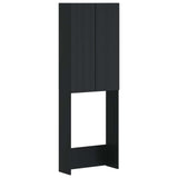 vidaXL Toiletkast ARNHEM Wit 66 x 25,5 x 190 cm Bewerkt hout