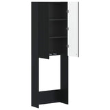 vidaXL Toiletkast ARNHEM Wit 66 x 25,5 x 190 cm Bewerkt hout