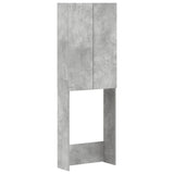 vidaXL Toiletkast ARNHEM Wit 66 x 25,5 x 190 cm Bewerkt hout