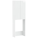 vidaXL Toiletkast ARNHEM Wit 66 x 25,5 x 190 cm Bewerkt hout