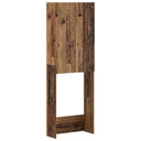 vidaXL Toiletkast ARNHEM Wit 66 x 25,5 x 190 cm Bewerkt hout