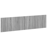 vidaXL Wandgemonteerd Hoofdbord ARNHEM Wit Bewerkt hout
