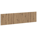vidaXL Wandgemonteerd Hoofdbord ARNHEM Wit Bewerkt hout
