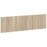vidaXL Wandgemonteerd Hoofdbord ARNHEM Wit Bewerkt hout