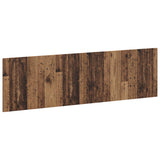 vidaXL Wandgemonteerd Hoofdbord ARNHEM Wit Bewerkt hout