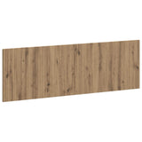 vidaXL Wandgemonteerd Hoofdbord ARNHEM Wit Bewerkt hout