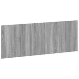 vidaXL Wandgemonteerd Hoofdbord ARNHEM Wit Bewerkt hout