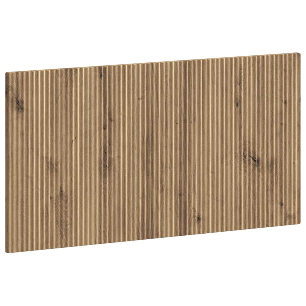 vidaXL Wandgemonteerd Hoofdbord ARNHEM Wit Bewerkt hout