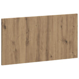 vidaXL Wandgemonteerd Hoofdbord ARNHEM Wit Bewerkt hout