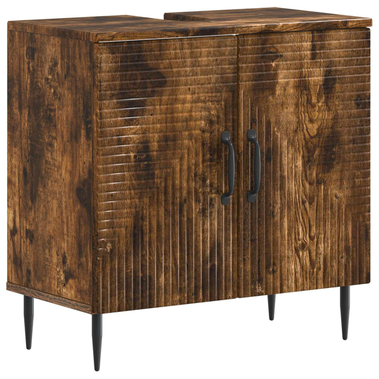 vidaXL Wastafel kabinet voor de badkamer HAARLEM Wit