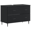 vidaXL Wastafel kabinet voor de badkamer HAARLEM Wit 82 x 41 x 58,5 cm