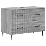 vidaXL Wastafel kabinet voor de badkamer HAARLEM Wit 82 x 41 x 58,5 cm