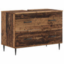 vidaXL Wastafel kabinet voor de badkamer HAARLEM Wit 82 x 41 x 58,5 cm