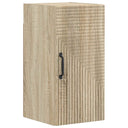 vidaXL Badkamer wandkast HAARLEM Wit 30 x 31 x 59 cm Bewerkt hout