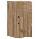 vidaXL Badkamer wandkast HAARLEM Wit 30 x 31 x 59 cm Bewerkt hout