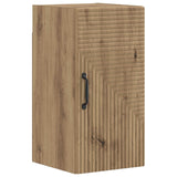 vidaXL Badkamer wandkast HAARLEM Wit 30 x 31 x 59 cm Bewerkt hout