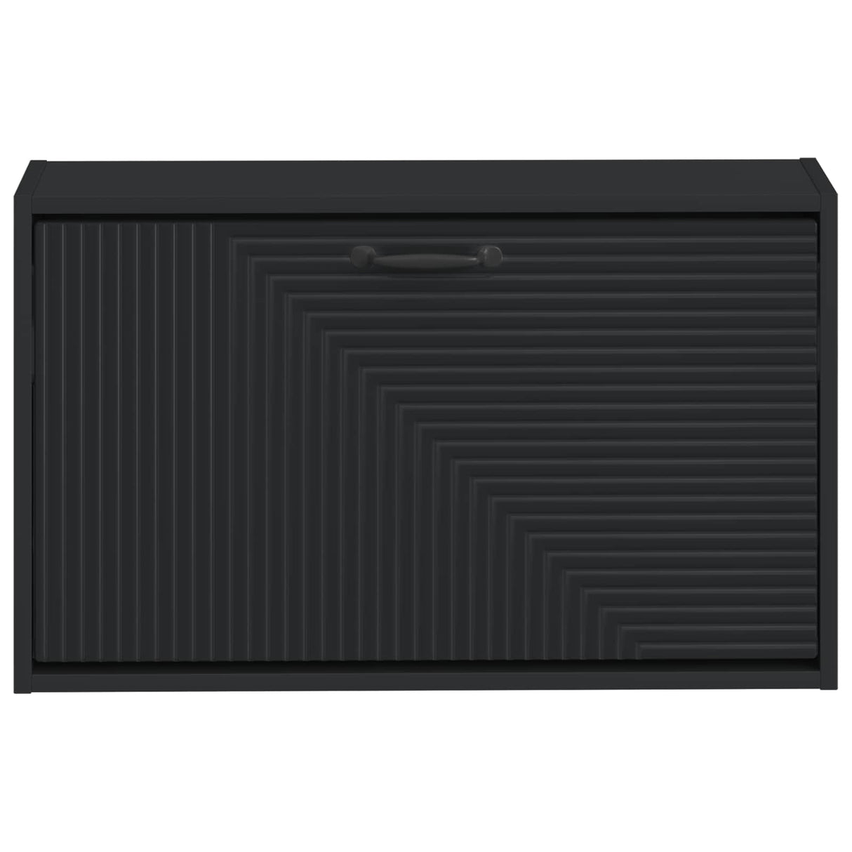 vidaXL Wandgemonteerde Schoenenkast HAARLEM 71 x 17 x 43 cm Wit