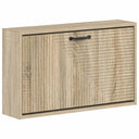 vidaXL Wandgemonteerde Schoenenkast HAARLEM 71 x 17 x 43 cm Wit