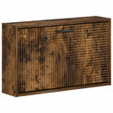 vidaXL Wandgemonteerde Schoenenkast HAARLEM 71 x 17 x 43 cm Wit