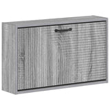 vidaXL Wandgemonteerde Schoenenkast HAARLEM 71 x 17 x 43 cm Wit