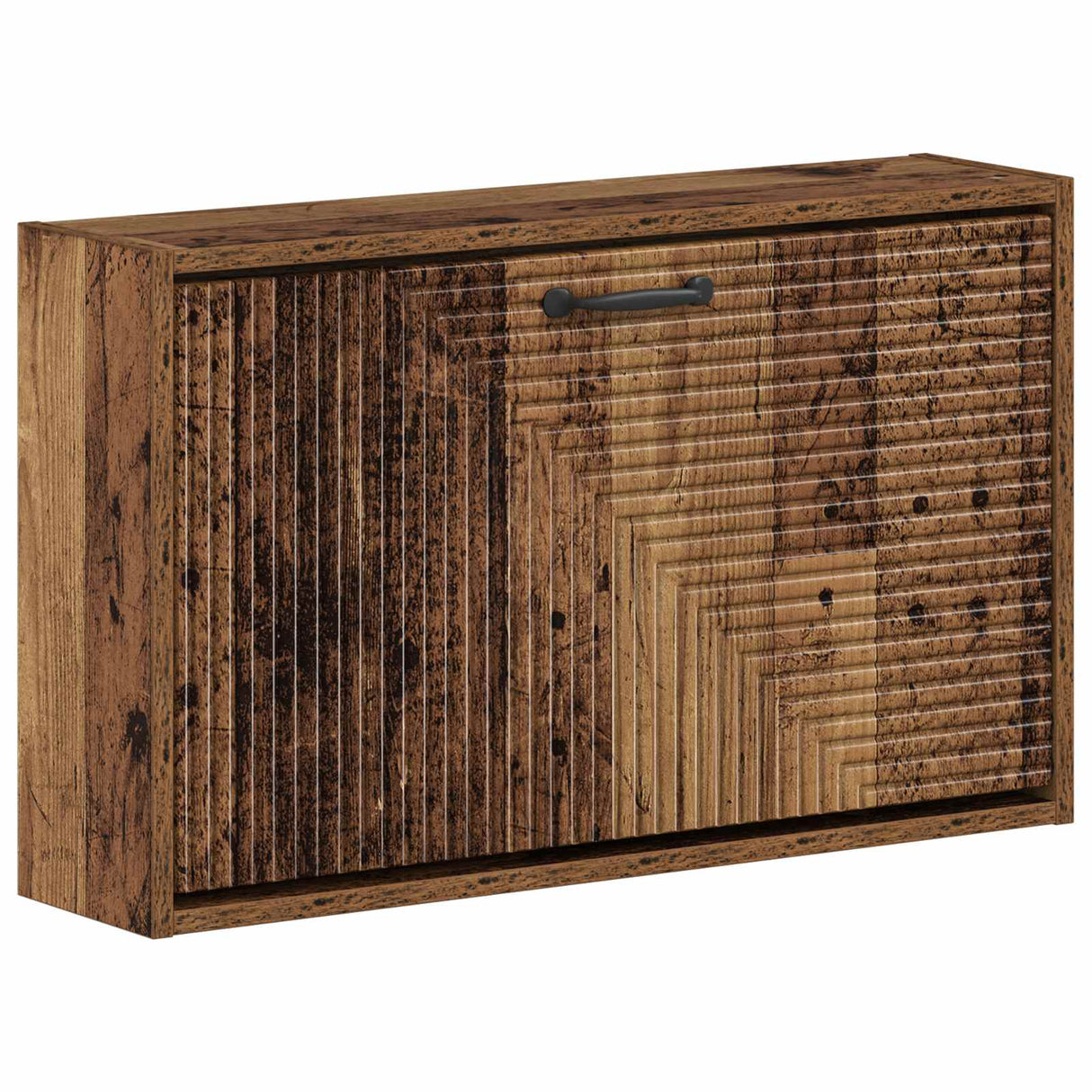 vidaXL Wandgemonteerde Schoenenkast HAARLEM 71 x 17 x 43 cm Wit