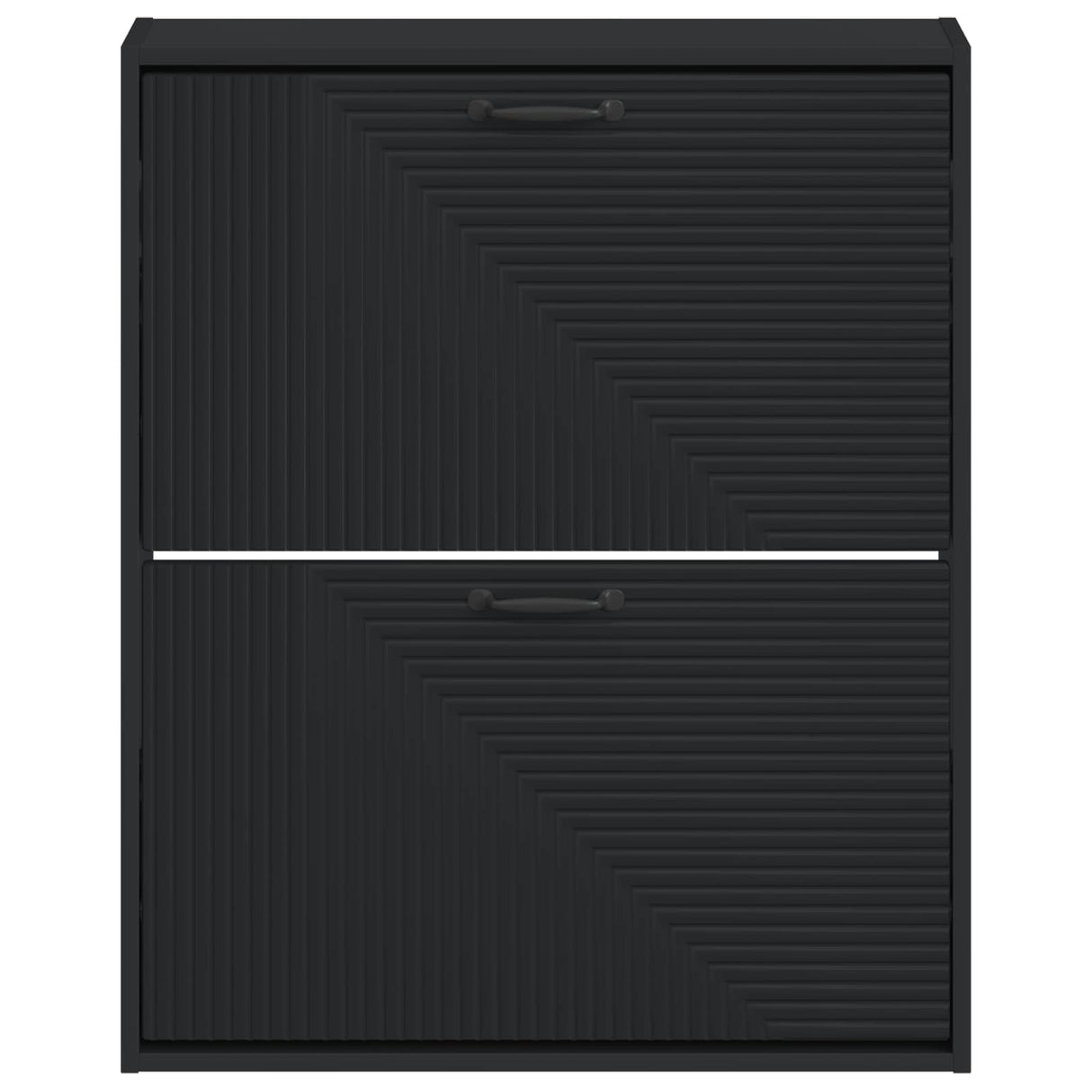 vidaXL Wandgemonteerde Schoenenkast HAARLEM 71 x 17 x 86 cm Wit
